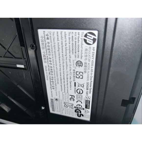 HP Envy 4500 All-in-One Inkjet Printer Tested Needs Printer Ink Print Scan Copy - Picture 7 of 8